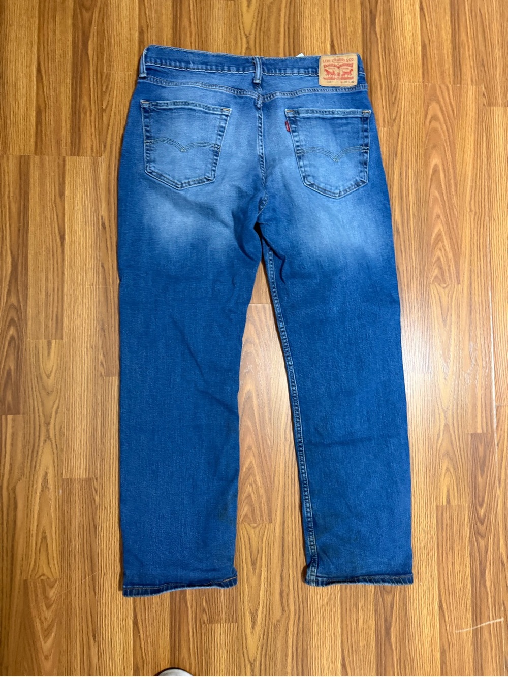 Levi’s 514 Straight Leg Jeans Medium Wash Size 36 x 30 - Picture 4 of 8